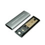 VALUE Carcasa externa para SSD M.2 NVMe USB 3.2 Gen 2 Tipo C - Plata