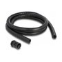 DeLOCK Kabelschutzschlauch 2 m x 21,2 mm con 2 x PG16 Schlauchverschraubung Set negro