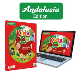 MACMILLAN, KIDS CAN! Andalucia 1 Pupil's Book: libro de texto de inglés impreso con acceso a la versión digital - Donna Shaw