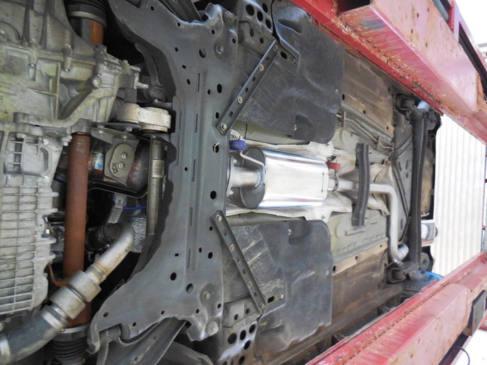 Fox Silenciador delantero para Ford Fiesta VII ST