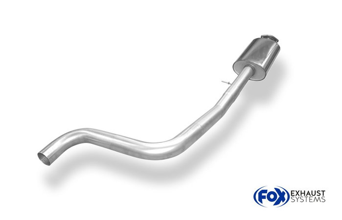 Fox Silenciador delantero para Ford Fiesta VII ST