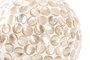 DKD Home Decor Bola de Decoración Nácar Blanco 12x12x12 cm