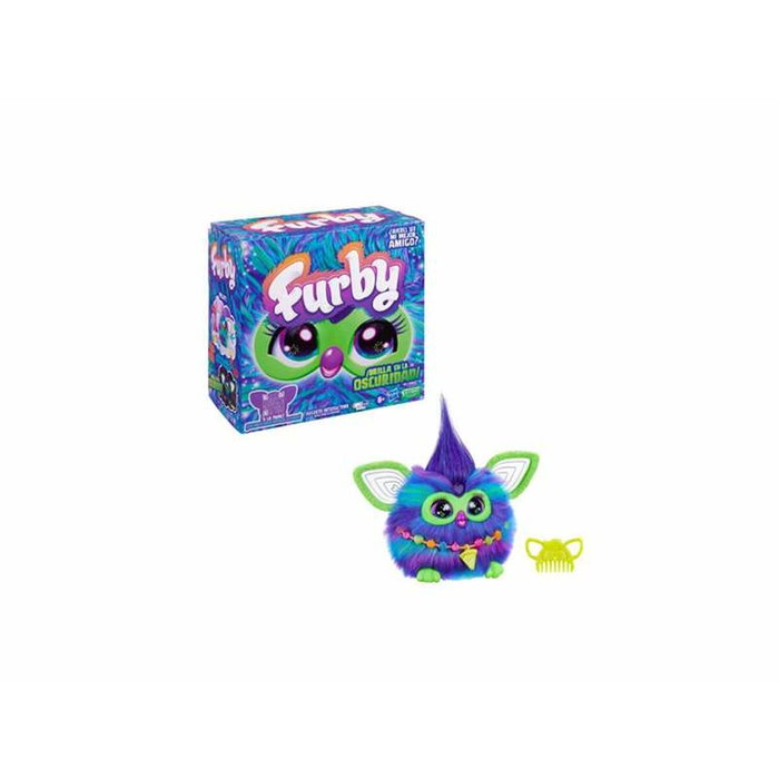 Hasbro Furby Galaxy Edición que Brilla en la Oscuridad - Español