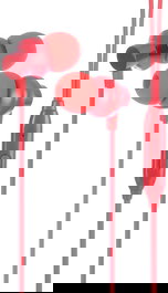 Lenovo Auriculares In-Ear con Micrófono - Rojo