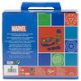 Sandwichera avengers invincible force con cubiertos y botella aluminio 400 ml