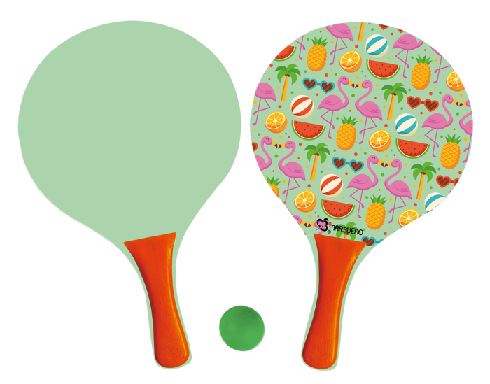 Marbeno Conjunto Palas Madera Flamencos 38x24x0,6 cm Jardin, Piscina y Playa MARBUENO SUMMER 10564 Marbeno Conjunto Palas Madera Flamencos 38x24x0,6 cm Jardin, Piscina y Playa MARBUENO SUMMER 10564