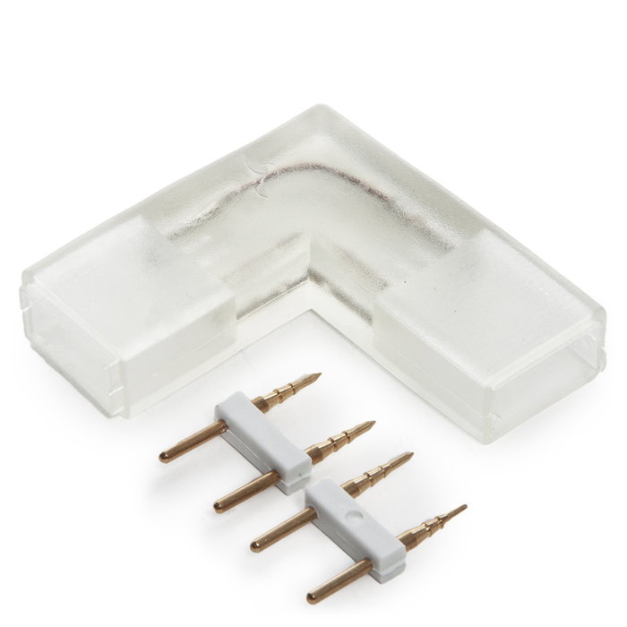 Conector L Tira LED 220VAC SMD5050 Conector L Tira LED 220VAC SMD5050