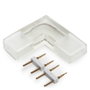 Conector L Tira LED 220VAC SMD5050
