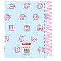 Safta Bloc de notas con frontal squishy Pembe The Pink Cat