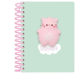 Safta Bloc de notas con frontal squishy Pembe The Pink Cat