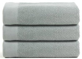 DKD Home Decor Toalla de Tocador Verde de Algodón 30x50 cm