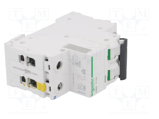 SCHNEIDER ELECTRIC Interruptor magnetotérmico iC60N 13A 1+N 6kA