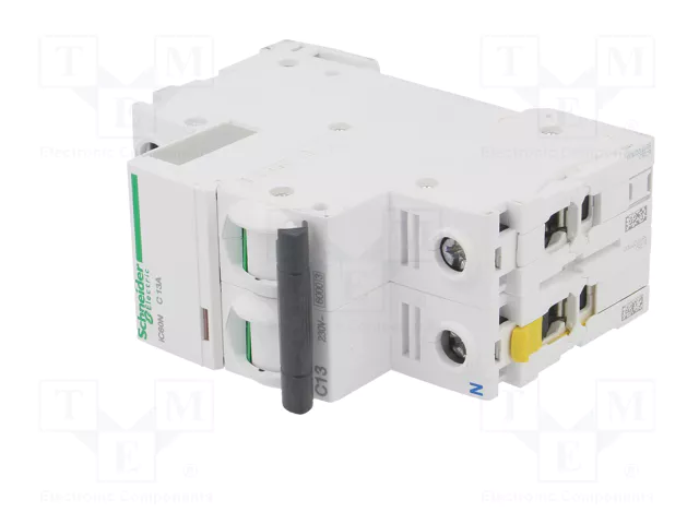 SCHNEIDER ELECTRIC Interruptor magnetotérmico iC60N 13A 1+N 6kA