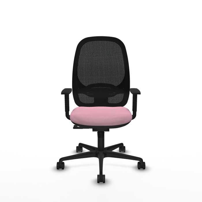 PIQUERAS Y CRESPO Silla de oficina Cilanco Rosa y Negro PIQUERAS Y CRESPO Silla de oficina Cilanco Rosa y Negro