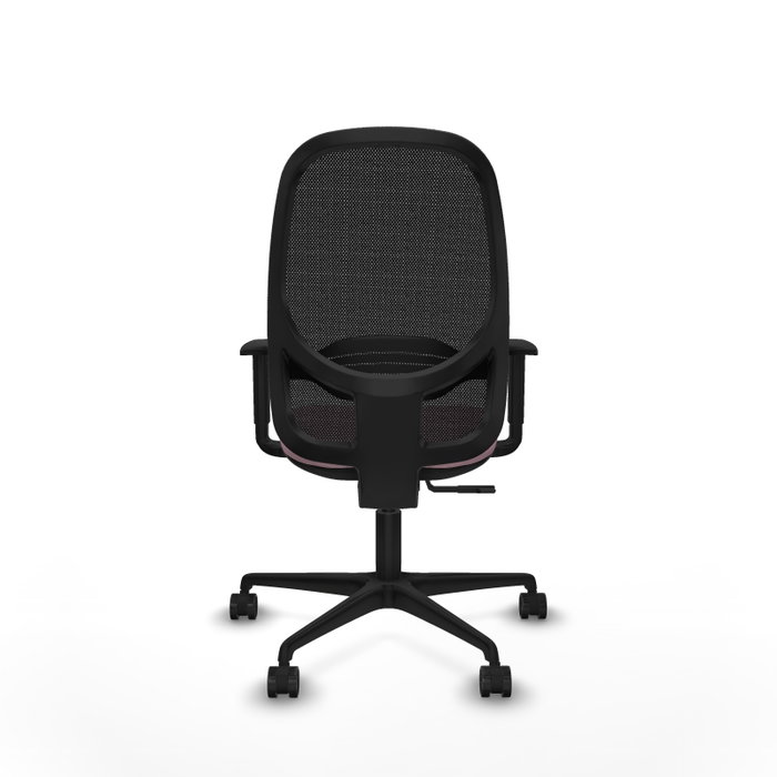 PIQUERAS Y CRESPO Silla de oficina Cilanco Rosa y Negro PIQUERAS Y CRESPO Silla de oficina Cilanco Rosa y Negro