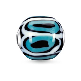 Thomas Sabo Charm de Plata de Ley 925 y Cristal K0249-017-17