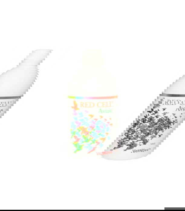 Vetnova Red Cell Avian 500 mL Suplemento Vitaminas Minerales Rendimiento Aves Deporte Canto Exposicion Vetnova Red Cell Avian 500 mL Suplemento Vitaminas Minerales Rendimiento Aves Deporte Canto Exposicion