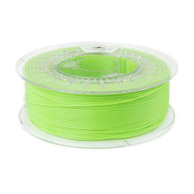 Spectrum PLA Premium 1.75 mm Filamento 3D Verde Fluorescente Fluorescent Green 1 kg para Impresora 3D