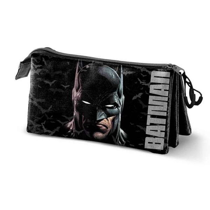 Karactermania Estuche Portatodo Batman Triple Face Negro Karactermania Estuche Portatodo Batman Triple Face Negro