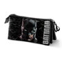 Karactermania Estuche Portatodo Batman Triple Face Negro