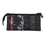 Karactermania Estuche Portatodo Batman Triple Face Negro