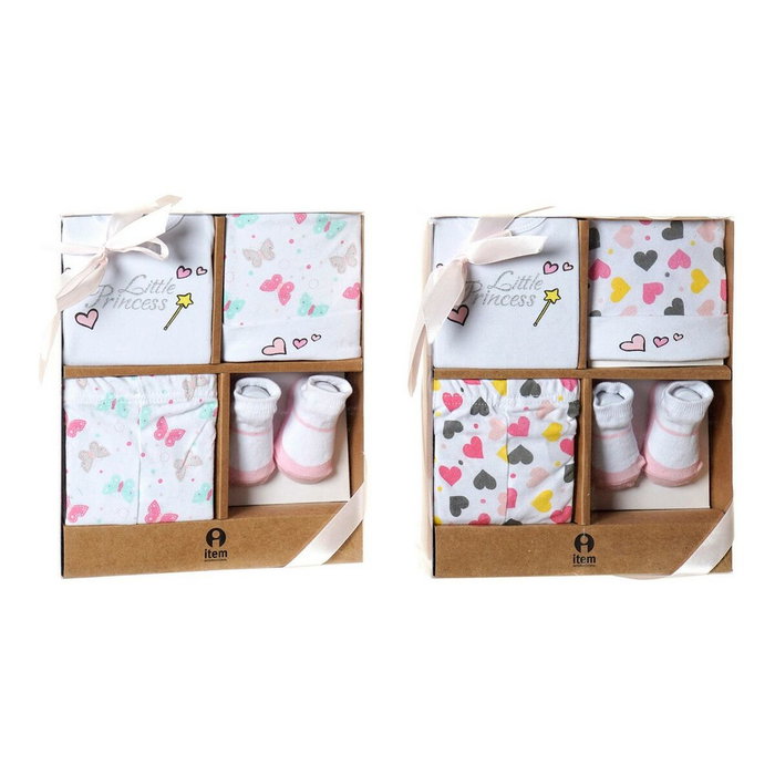 Set de Regalo para Bebé DKD Home Decor 0-6 Meses 2 Piezas