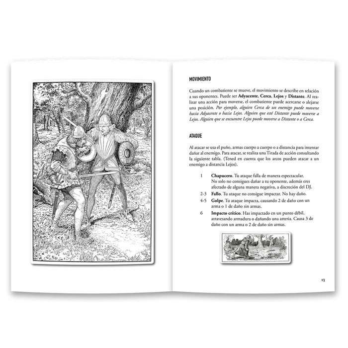 El refugio de Ryhope Juego de rol Alegres forajidos: Baladas, leyendas y justicia en la Inglaterra del siglo XIII