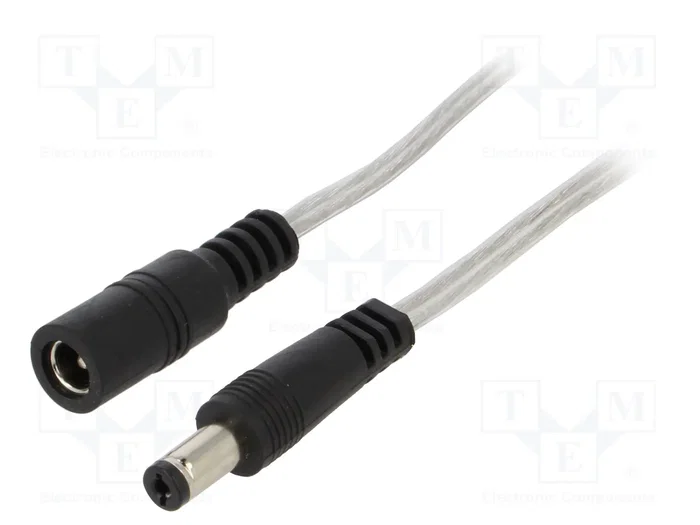 BQ CABLE Cable de alimentación plano DC 5,5/2,1 de 3m BQ CABLE Cable de alimentación plano DC 5,5/2,1 de 3m