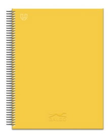 Bloc Galgo Micro.Tapa Extra A5+ 80H Cuadric.5X5 100G 1 Col. Banda Amarillo (Set de 5)
