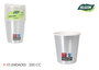 Algon Set 10 Vasos Cartón Plata 200cc (7x7.8x7 cm) (18 Unidades)