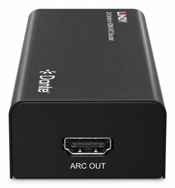 Lindy 70621 Decodificador de Audio Dante a HDMI ARC Lindy 70621 Decodificador de Audio Dante a HDMI ARC