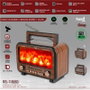 SAMI Radio Sami Vintage de 4 bandas en madera