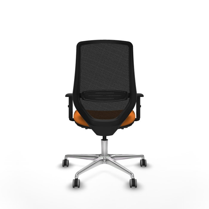 PIQUERAS Y CRESPO Silla de oficina Mardos con mecanismo Sincro/Traslack, Naranja y Negro PIQUERAS Y CRESPO Silla de oficina Mardos con mecanismo Sincro/Traslack, Naranja y Negro
