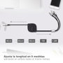 GSC Evolution Cable cargador retráctil 3 en 1 (USB Tipo C, Lightning y Micro USB Tipo C)
