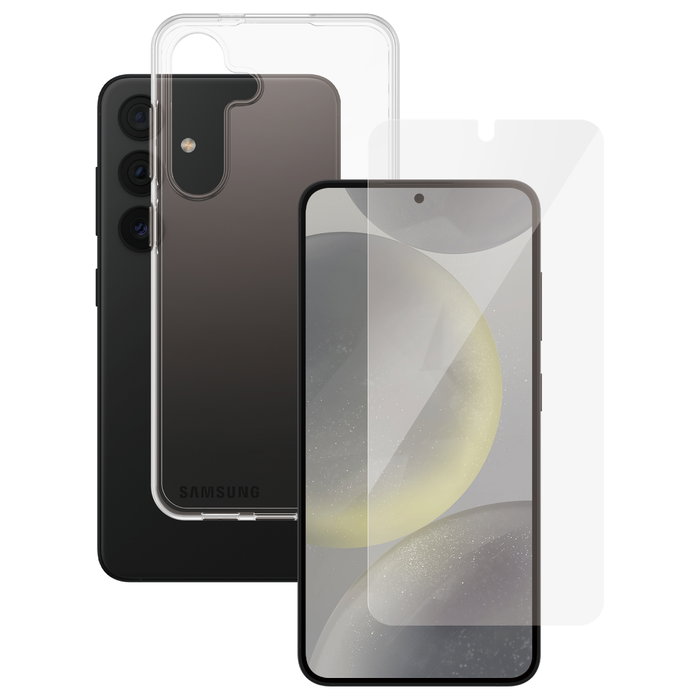 PanzerGlass SAFE. by ® 2-in-1 Bundle para Samsung Galaxy S24 (Pack de 50 piezas) PanzerGlass SAFE. by ® 2-in-1 Bundle para Samsung Galaxy S24 (Pack de 50 piezas)
