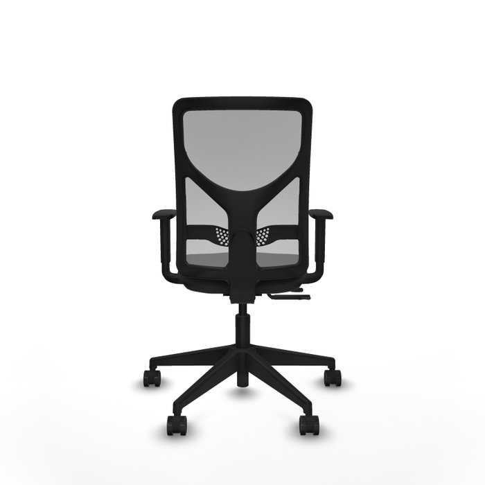 PIQUERAS Y CRESPO Silla de oficina Motilla Sincro/Traslack Negro/Gris