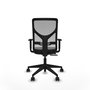 PIQUERAS Y CRESPO Silla de oficina Motilla Sincro/Traslack Negro/Gris