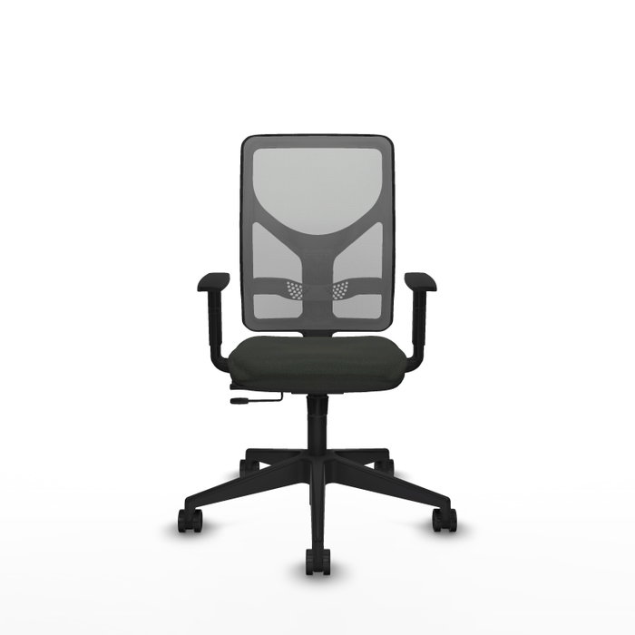 PIQUERAS Y CRESPO Silla de oficina Motilla Sincro/Traslack Negro/Gris
