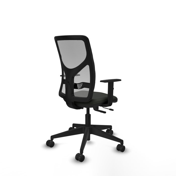 PIQUERAS Y CRESPO Silla de oficina Motilla Sincro/Traslack Negro/Gris