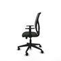 PIQUERAS Y CRESPO Silla de oficina Motilla Sincro/Traslack Negro/Gris
