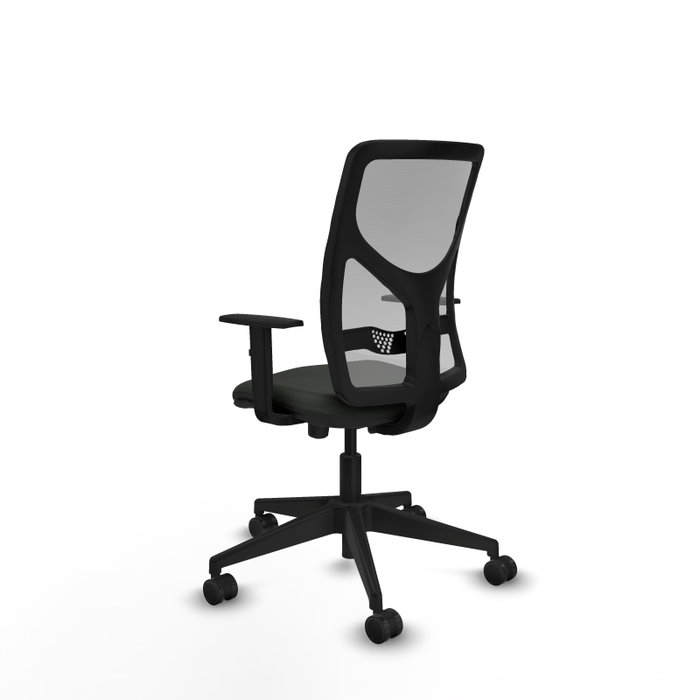 PIQUERAS Y CRESPO Silla de oficina Motilla Sincro/Traslack Negro/Gris