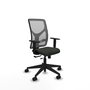 PIQUERAS Y CRESPO Silla de oficina Motilla Sincro/Traslack Negro/Gris