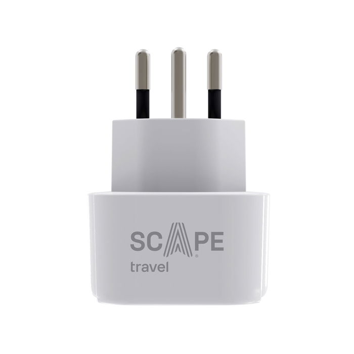 Scape Travel Enchufe Schuko a Suiza