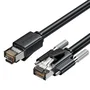 Vention Cable de Red SFTP Cat6A IBUBF 1m Negro