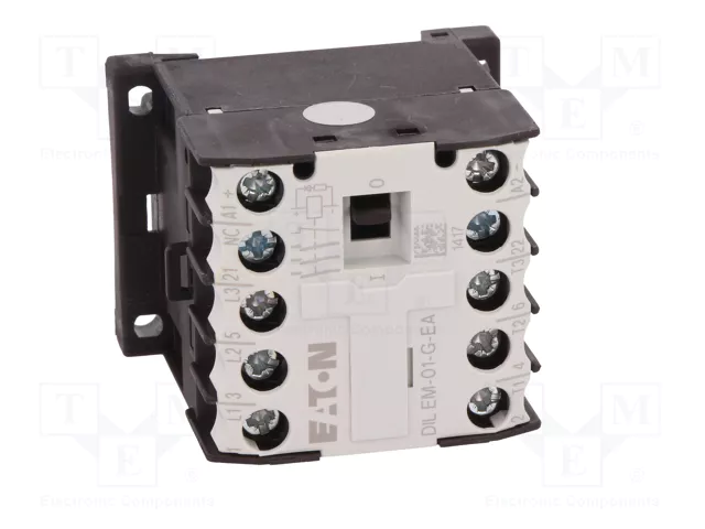 EATON ELECTRIC DILEM-01-G-24DC-E Contactor 3-polar 24VDC 8,8A