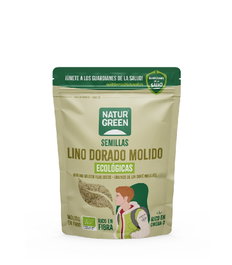 NATURGREEN Lino Dorado Molido BIO S/G 150grs.