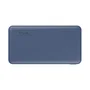 Trust Powerbank Primo ECO 25028 Batería Externa 10000 mAh Ultrafina Azul - 1 USB-C (15W) + 2 USB-A (12W) - Carga Rápida - Materiales Reciclados