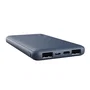 Trust Powerbank Primo ECO 25028 Batería Externa 10000 mAh Ultrafina Azul - 1 USB-C (15W) + 2 USB-A (12W) - Carga Rápida - Materiales Reciclados