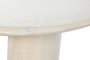 DKD Home Decor Mesa Centro Scandi Blanco 79 x 46 x 130 cm
