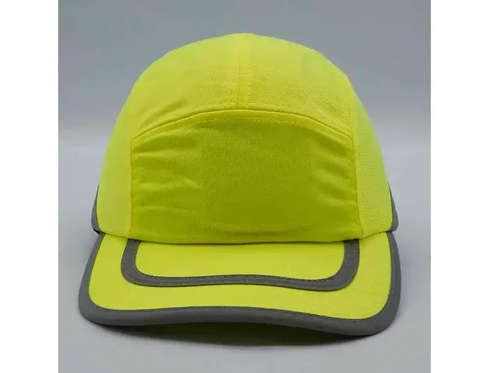 Safetop Visera Casco EN812 Alta Visibilidad Amarillo/Negro - Tejido Transpirable